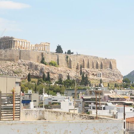 Mind-Blowing Acropolis View Apt Athen Exterior foto