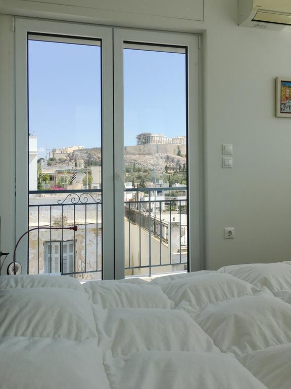 Mind-Blowing Acropolis View Apt Athen Exterior foto