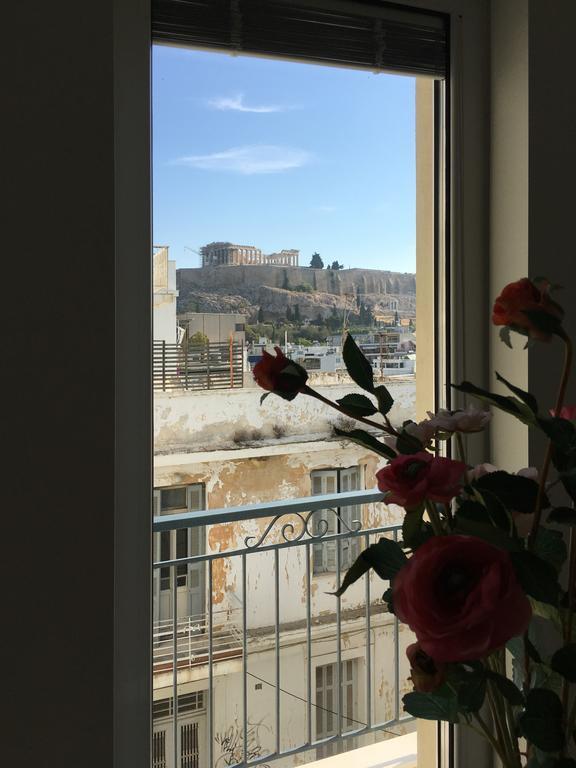 Mind-Blowing Acropolis View Apt Athen Exterior foto