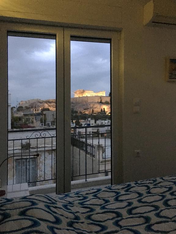 Mind-Blowing Acropolis View Apt Athen Exterior foto