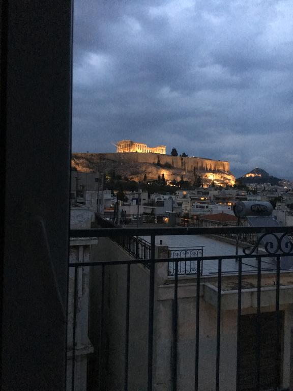 Ferienwohnung Mind-Blowing Acropolis View Apt Athen Exterior foto