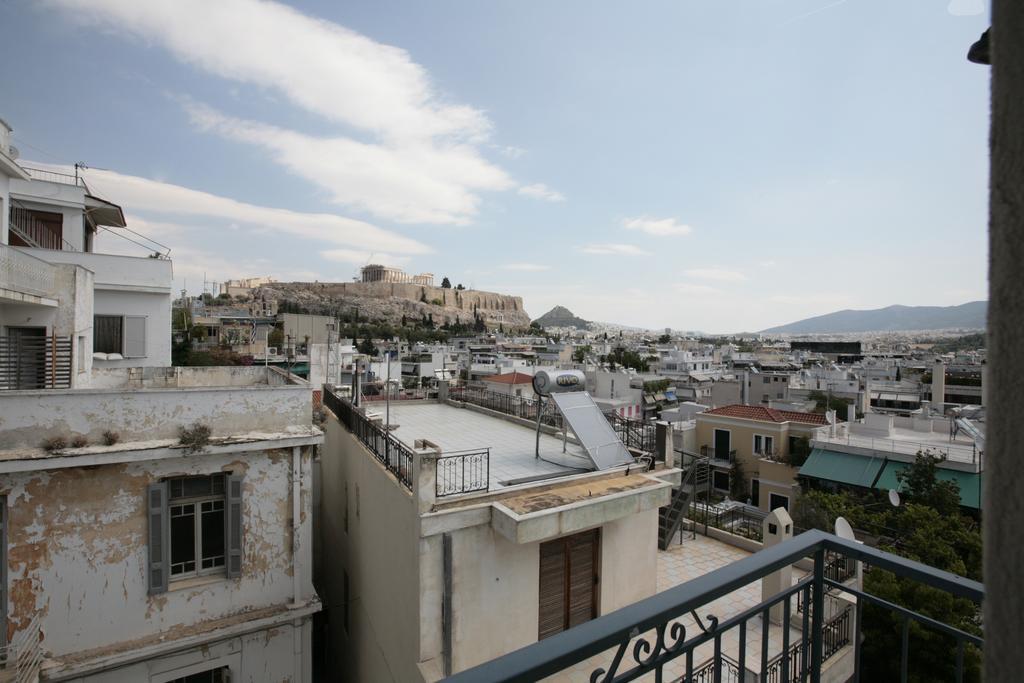 Ferienwohnung Mind-Blowing Acropolis View Apt Athen Exterior foto