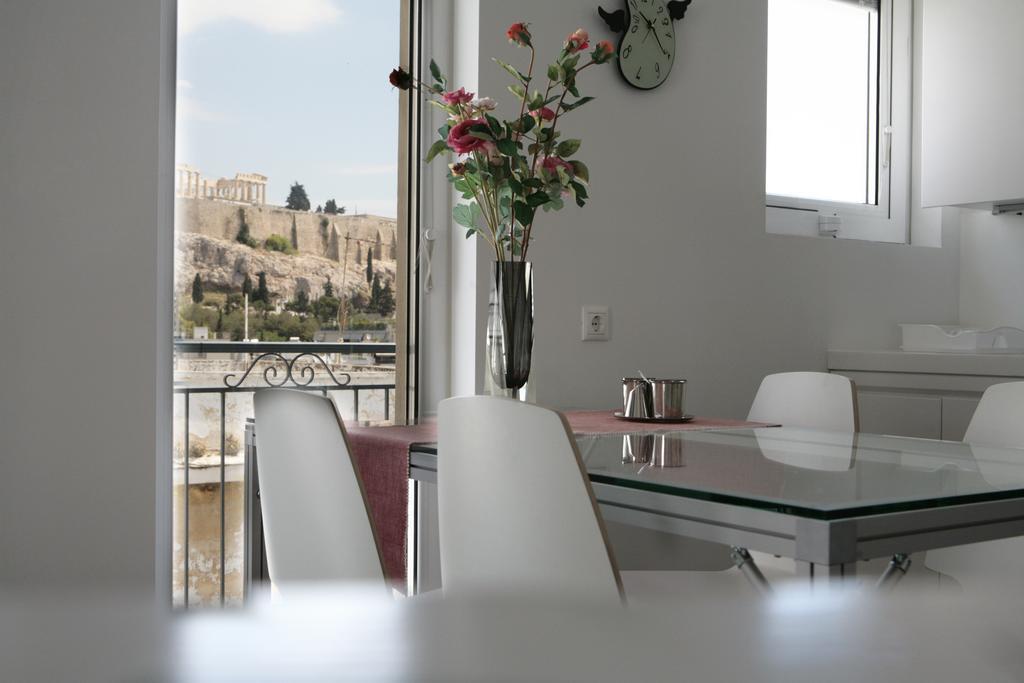 Ferienwohnung Mind-Blowing Acropolis View Apt Athen Exterior foto